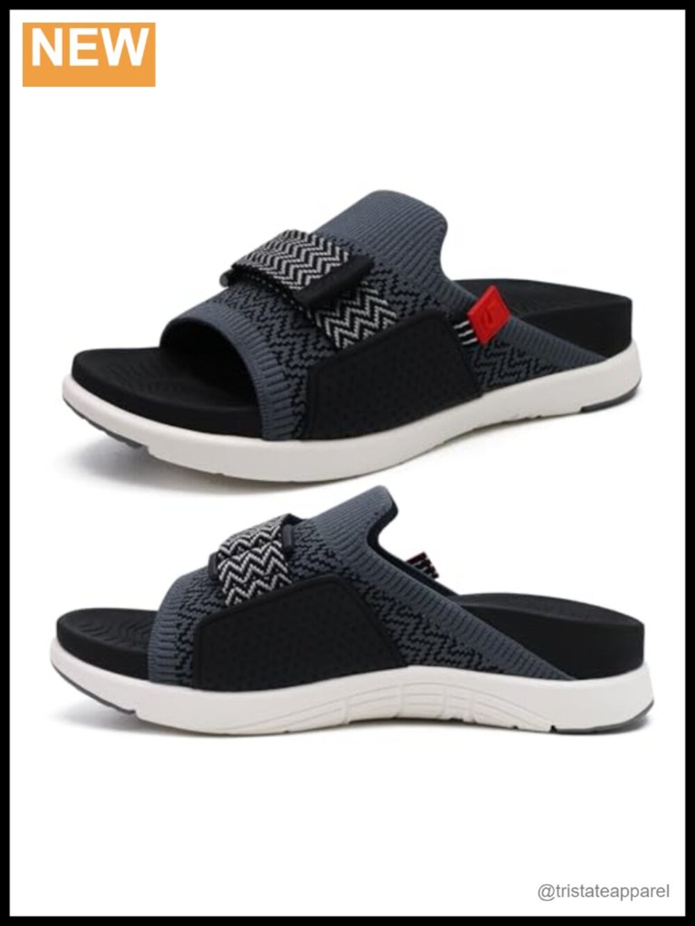 Orthotic Slide Sandals Plantar Fasciitis Arch Support Nylon Comfort